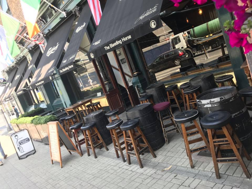 The Bleeding Horse Pub on Camden Street, Dublin