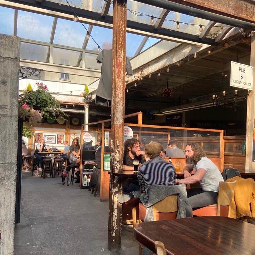 Toners beer garden Dublin