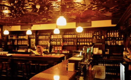 Inside The Gingerman pub, Waterford 